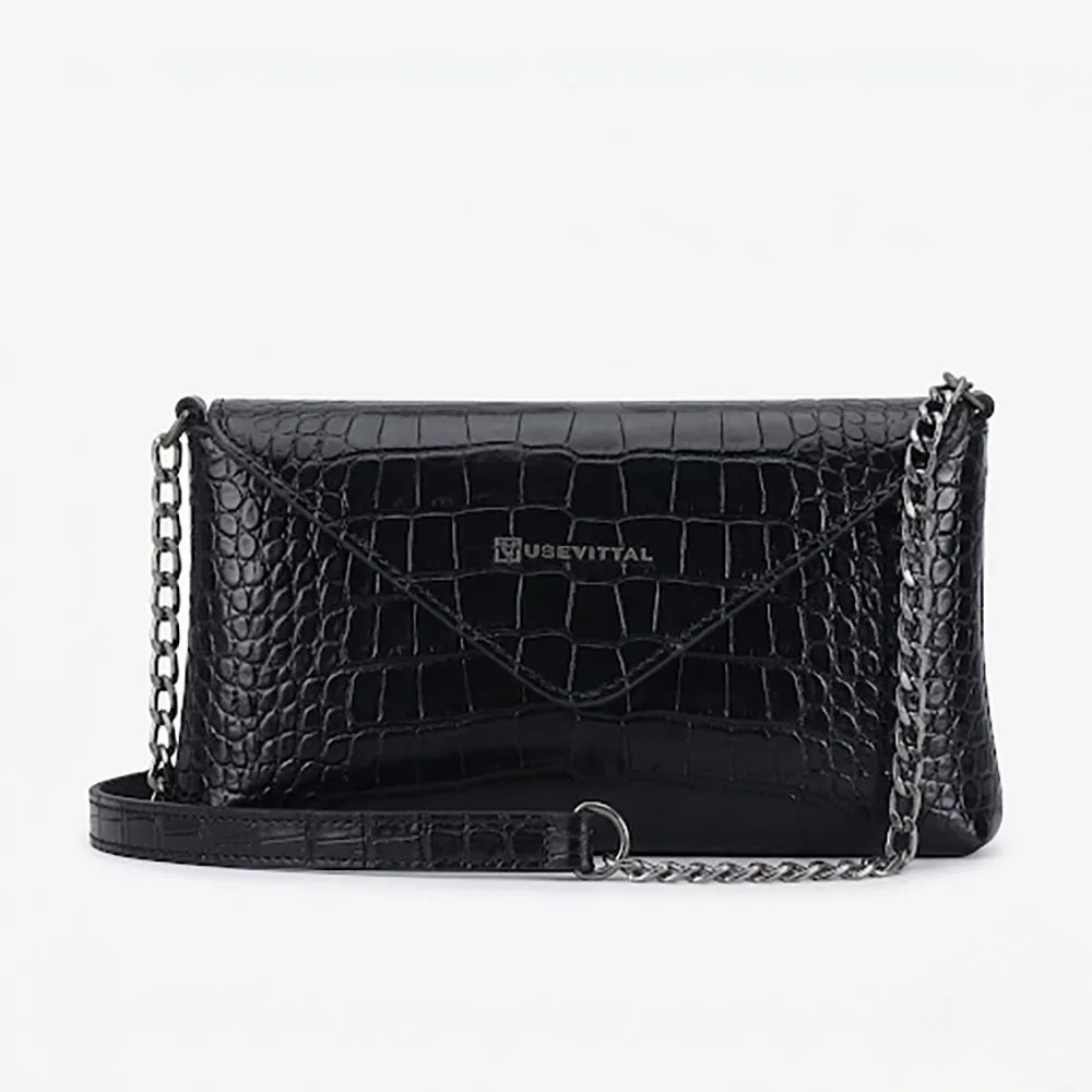 Bolsa Vittal Eloá em Couro Legítim... - USE VITTAL