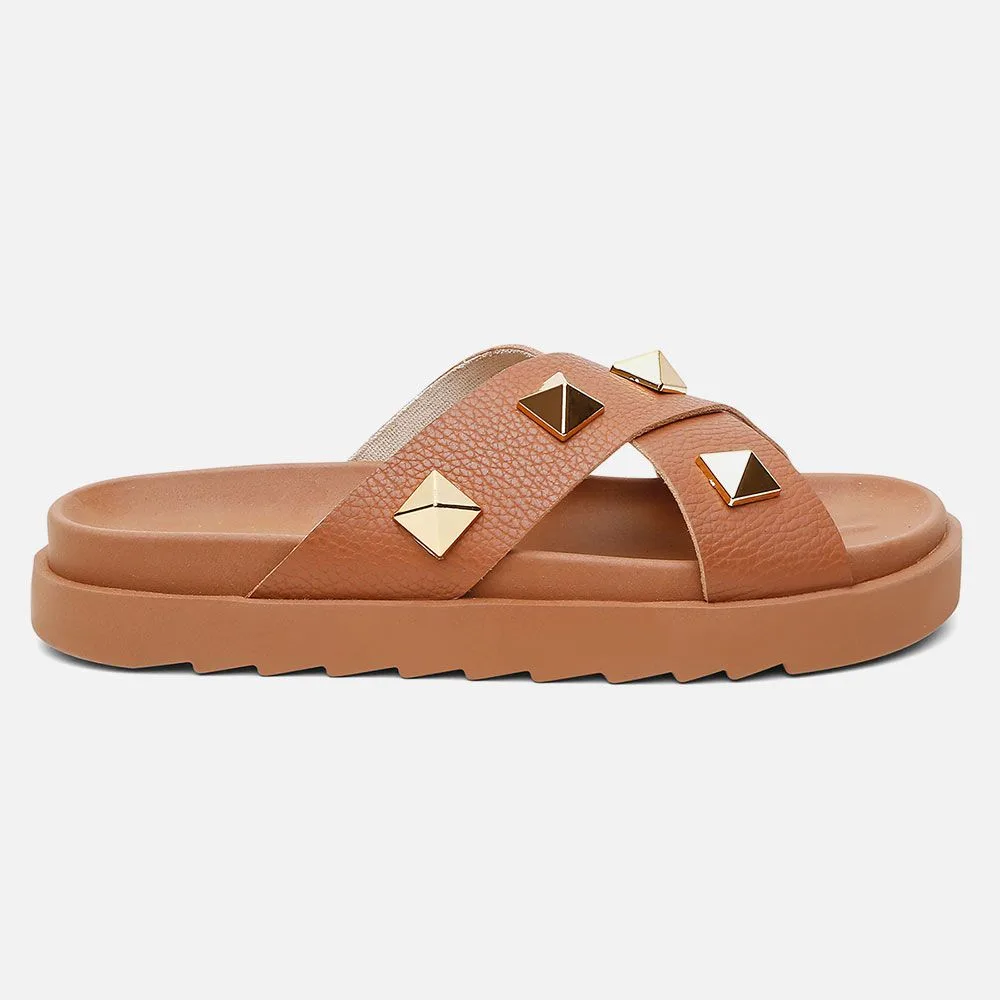 Sandália Birken Feminina Em Couro ... - USE VITTAL